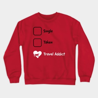 Travel Addict Crewneck Sweatshirt